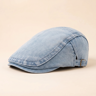 Czapka z denimu stonewash