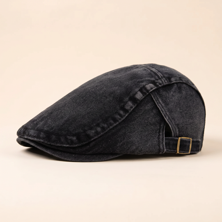 Czapka z denimu stonewash