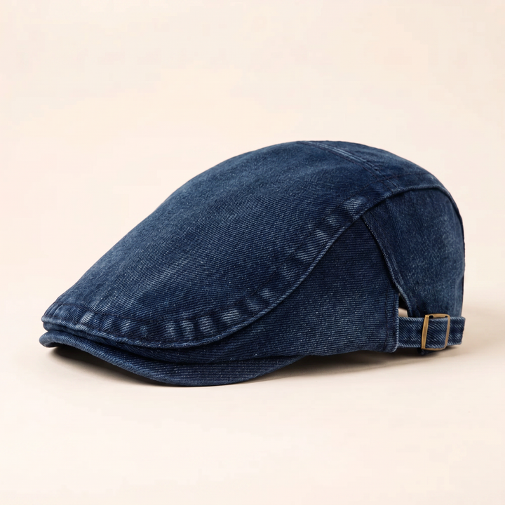 Czapka z denimu stonewash
