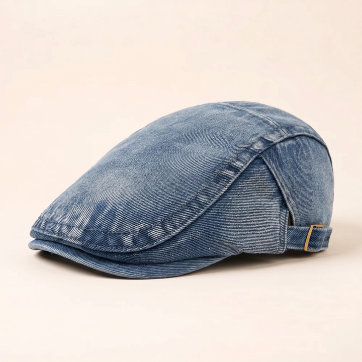 Czapka z denimu stonewash