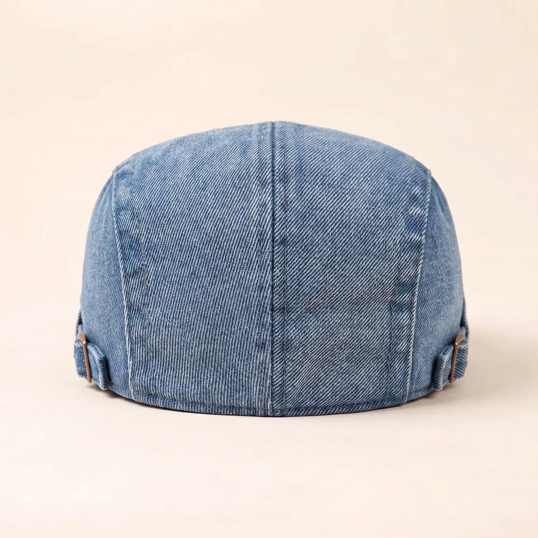 Czapka z denimu stonewash