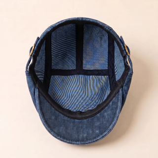 Czapka z denimu stonewash