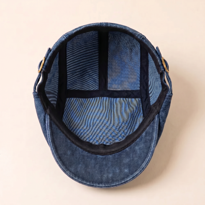 Czapka z denimu stonewash