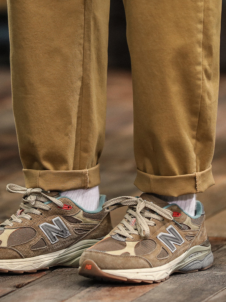 Marcin | Męskie casualowe spodnie utility w stylu vintage